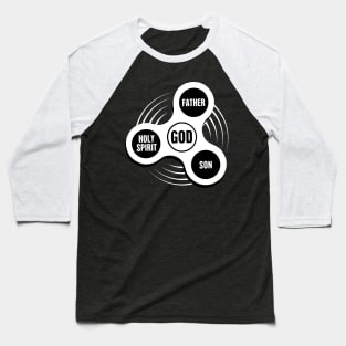 Holy Trinity Christian Fidget Spinner Baseball T-Shirt